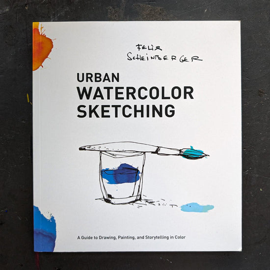 Penguin Random House Trade Book Urban Watercolor Sketching by Felix Sheinberger