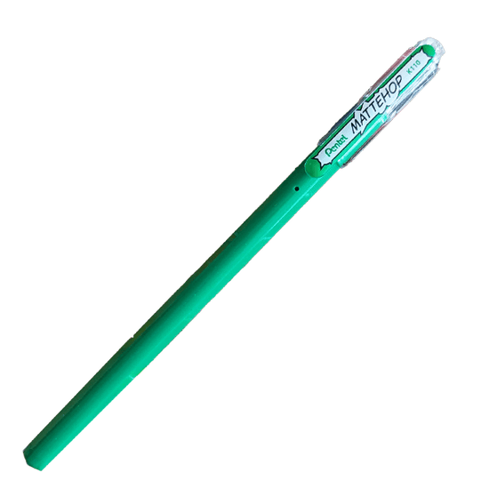 Pentel Ballpoint Pen Green Pentel - MATTEHOP - Vibrant Gel Roller Pens