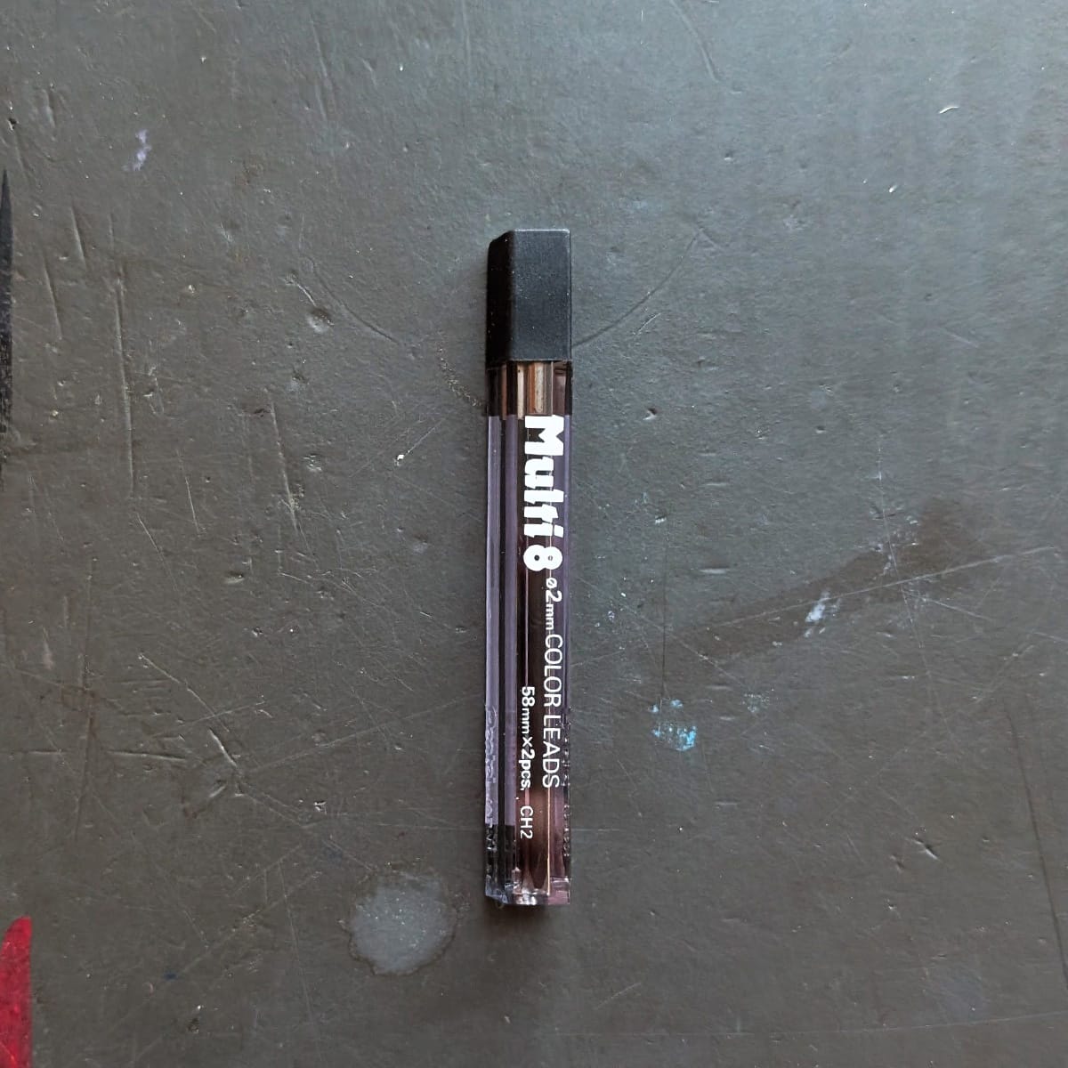 Pentel Lead Refill Black Pentel - Art Multi 8 - Lead refill for 8 Colour Mechanical Pencil