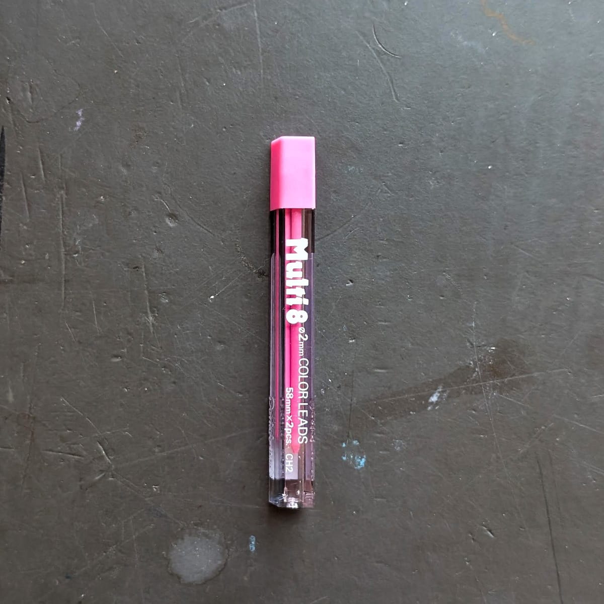 Pentel Lead Refill Pink Pentel - Art Multi 8 - Lead refill for 8 Colour Mechanical Pencil