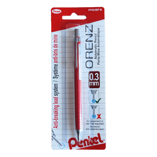 Pentel Mechanical Pencil Pentel - ORENZ - 0.3mm Automatic Pencil