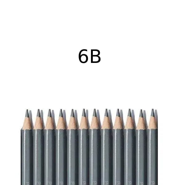 Peroci Graphite Pencil Set Peroci - Graphite Pencils - Set of 12x6B