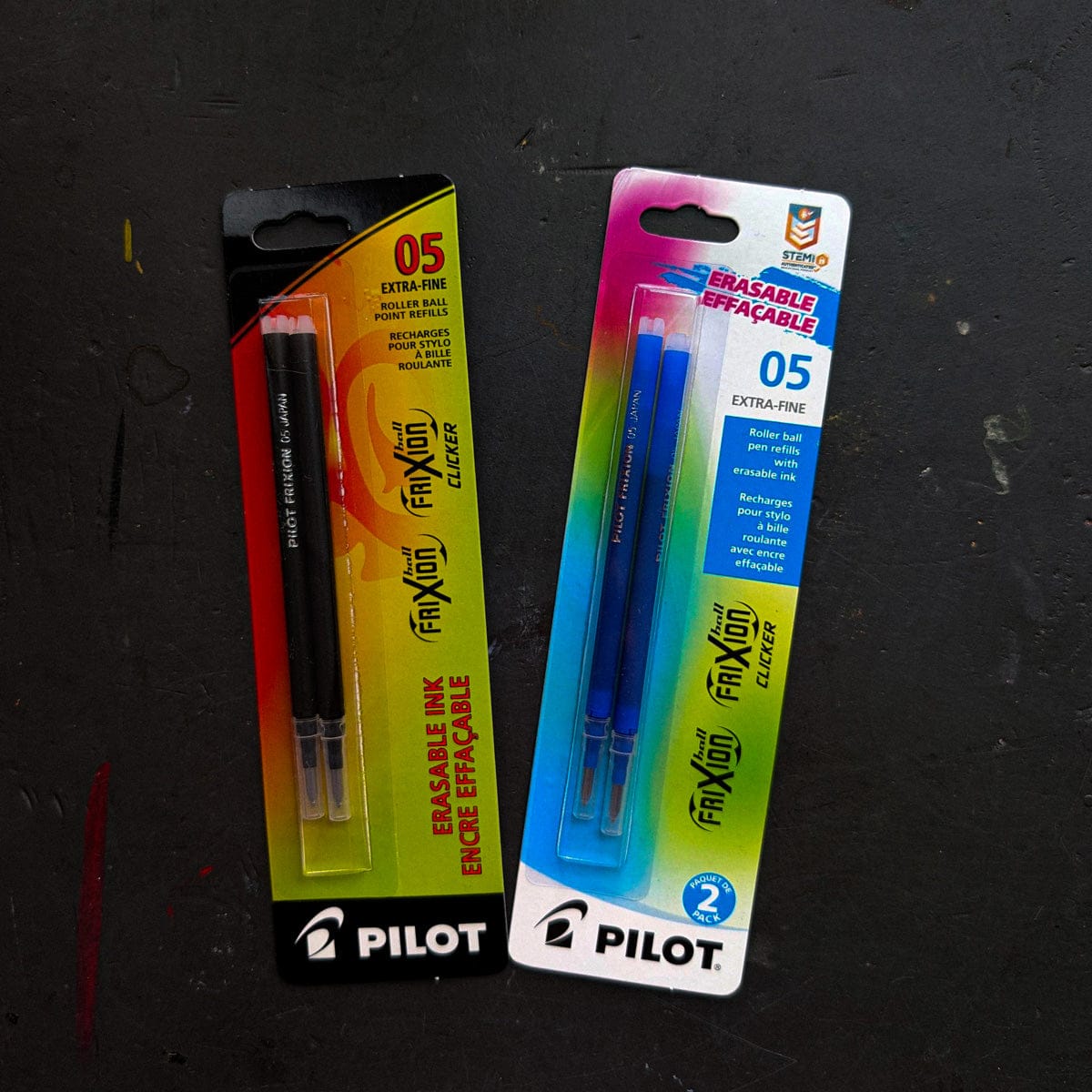Pilot Ballpoint Pen Pilot - Frixion - Erasable Pen Refills - 0.5mm Point - 2 Pack