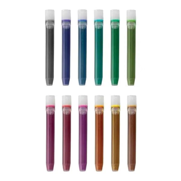 Pilot - Mixable Colour Ink - 12 Colour Cartridges | Gwartzman's ...