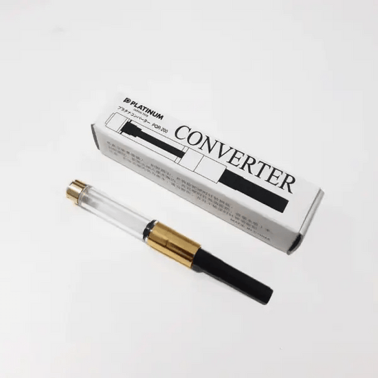 Platinum Fountain Pen Accessory Platinum - Fountain Pen Converter - Gold - Item #CONVERTER-800