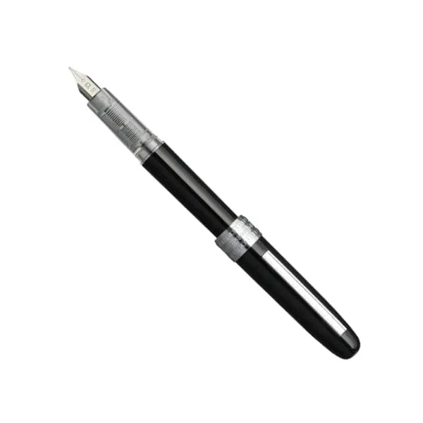 Platinum Fountain Pen Black / Fine Platinum - Plaisir Fountain Pens