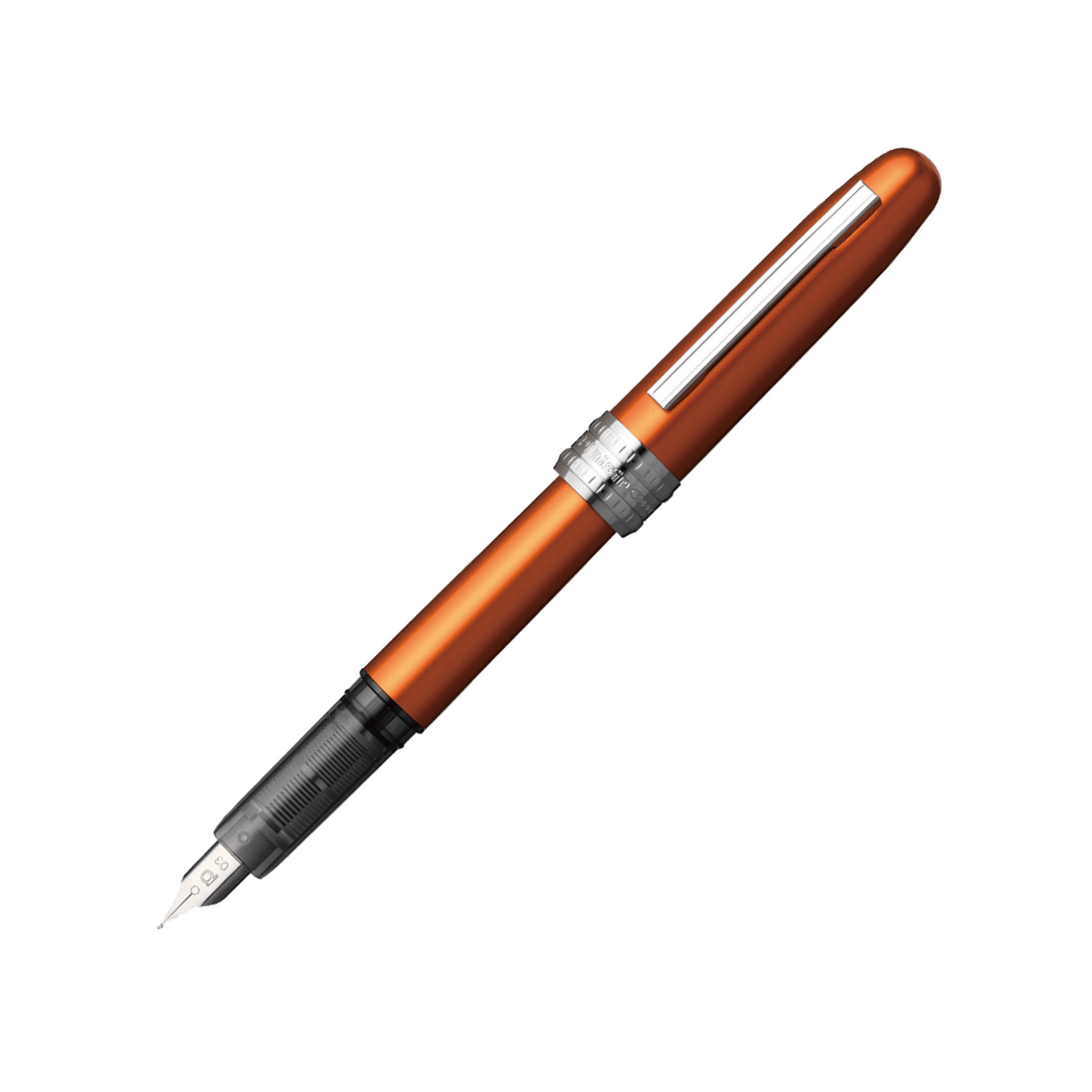 Platinum Fountain Pen Nova Orange / Fine Platinum - Plaisir Fountain Pens