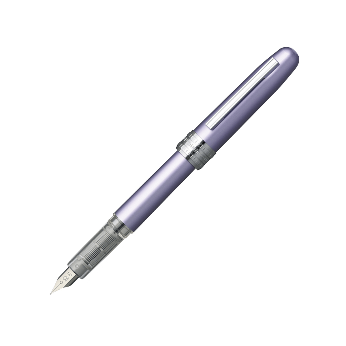 Platinum Fountain Pen Violet / Fine Platinum - Plaisir Fountain Pens