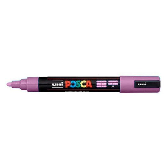 Posca Paint Marker METALLIC PINK Uni - Posca - Individual Paint Markers - Medium Tip - PC-5M