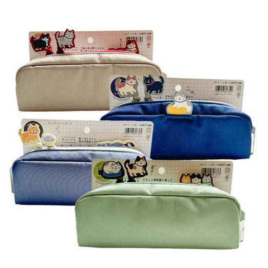 PuniLabo Pencil Case Lihit Lab - Cat's Daily Routine Pencil Pouches