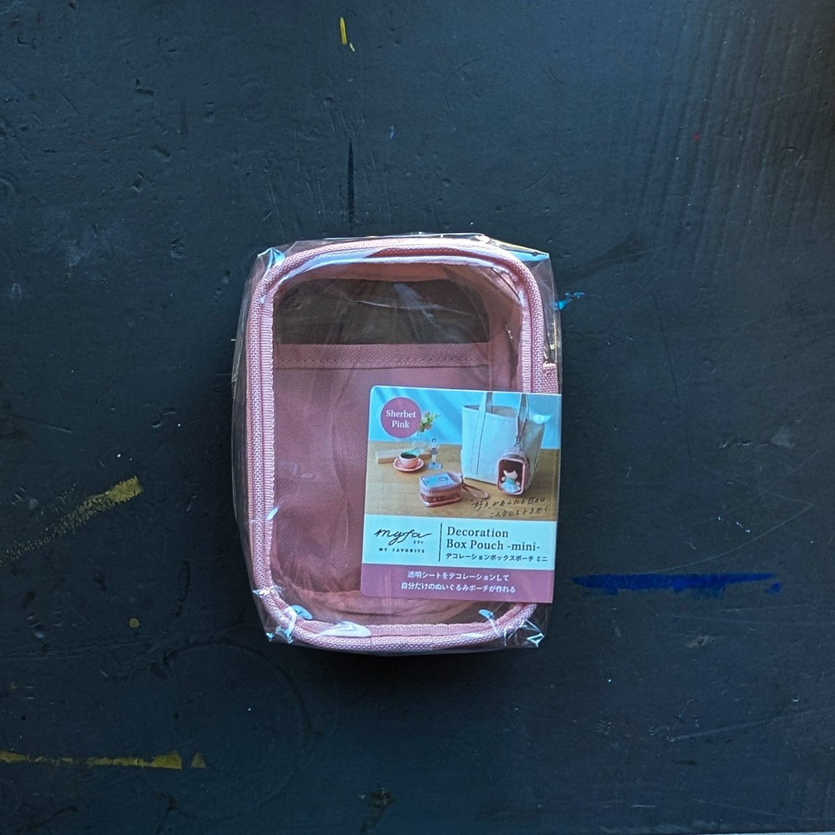 PuniLabo Storage Container Mini / Sherbert Pink Lihit Lab - Decoration Box Pouches