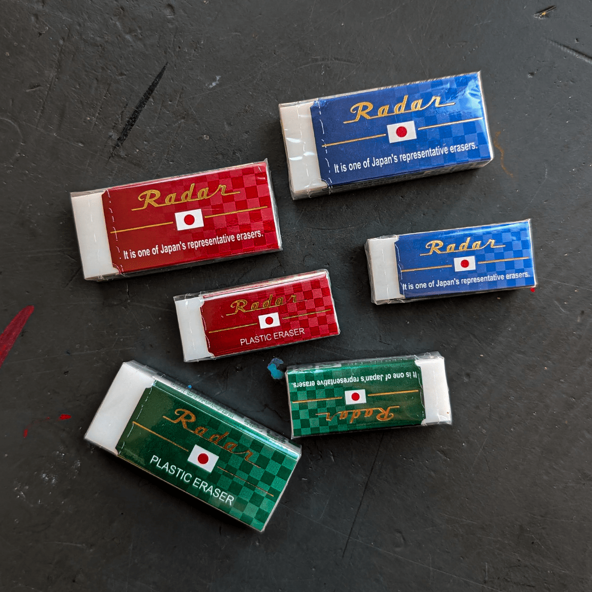 Radar Eraser Radar - Plastic Erasers