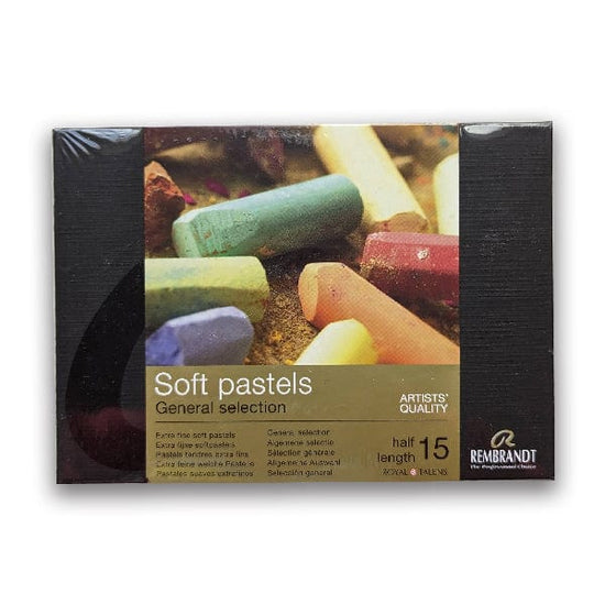 Rembrandt Soft Pastel Set Rembrandt - Soft Pastels - Set of 15 Half Sticks - Item #31823108