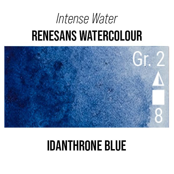 Renesans Watercolour Tube Indanthrone Blue - 34 Renesans - Intense Water - Extra-Fine Artists' Watercolours - 15mL Tubes - Series 2