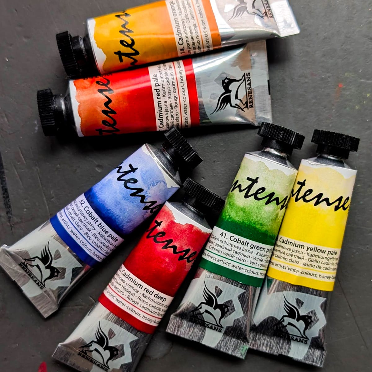 Renesans Watercolour Tube Renesans - Intense Water - Extra-Fine Artists' Watercolours - 15mL Tubes - Series 3