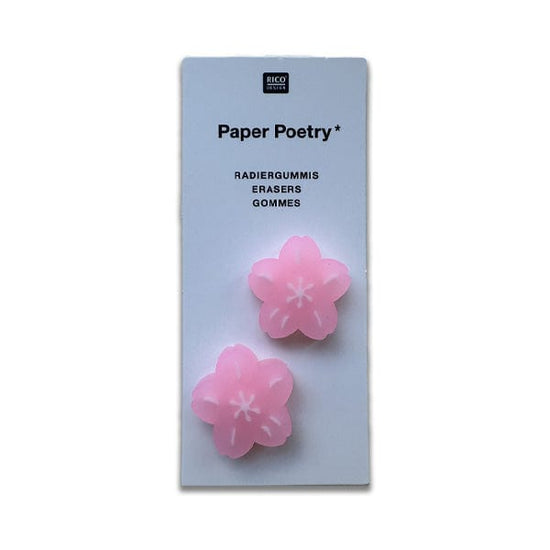 Rico Design Eraser Paper Poetry - Sakura Erasers