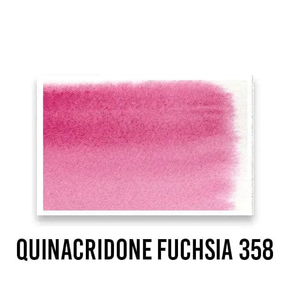 Roman Szmal Watercolour Pan Quinacridone Fuchsia - 358 Roman Szmal - Aquarius Watercolours - Individual Full Pans - Series 3