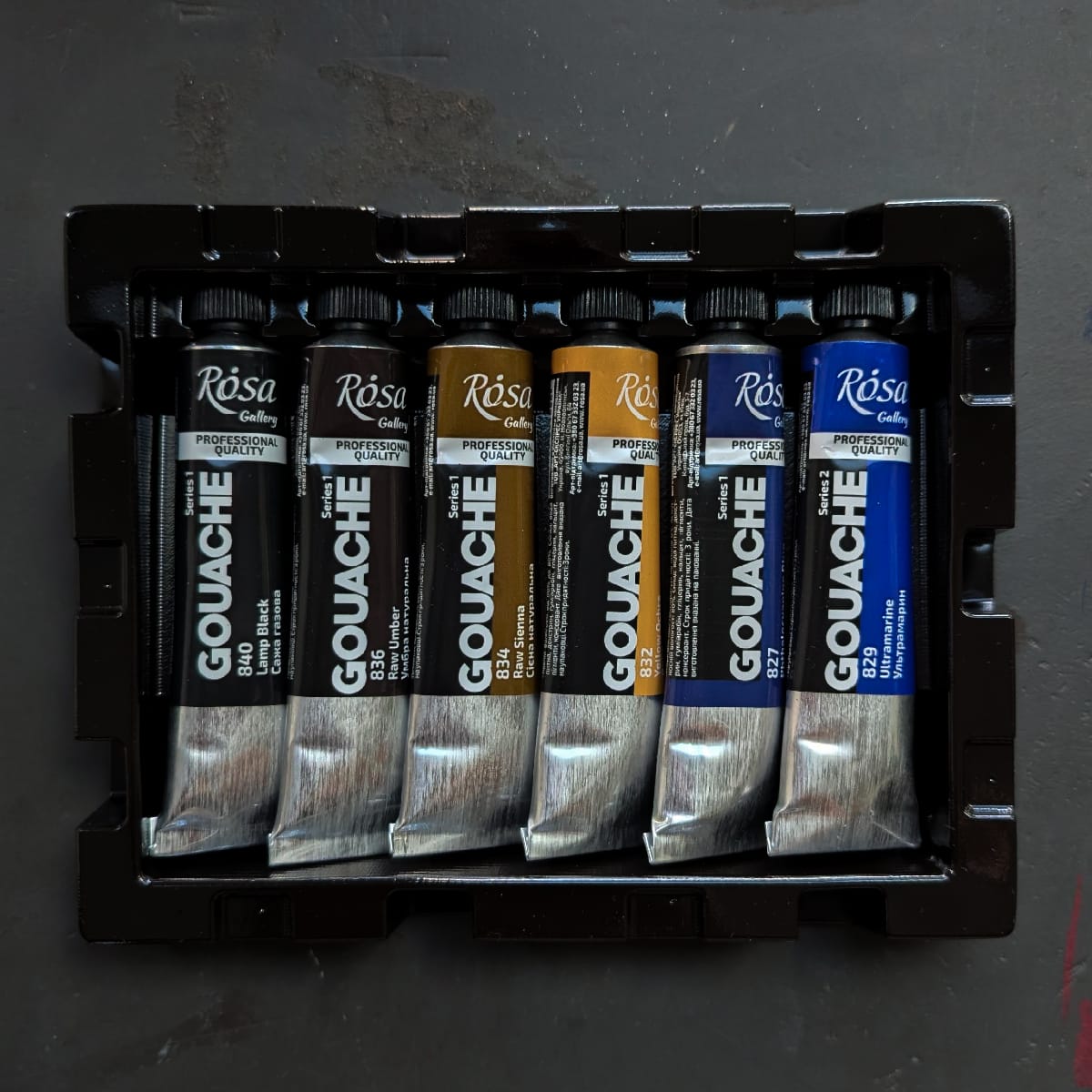 ROSA Fine Art Materials Designer Gouache Set ROSA Gallery - Professional Gouache - 18 Colours in 20mL Tubes