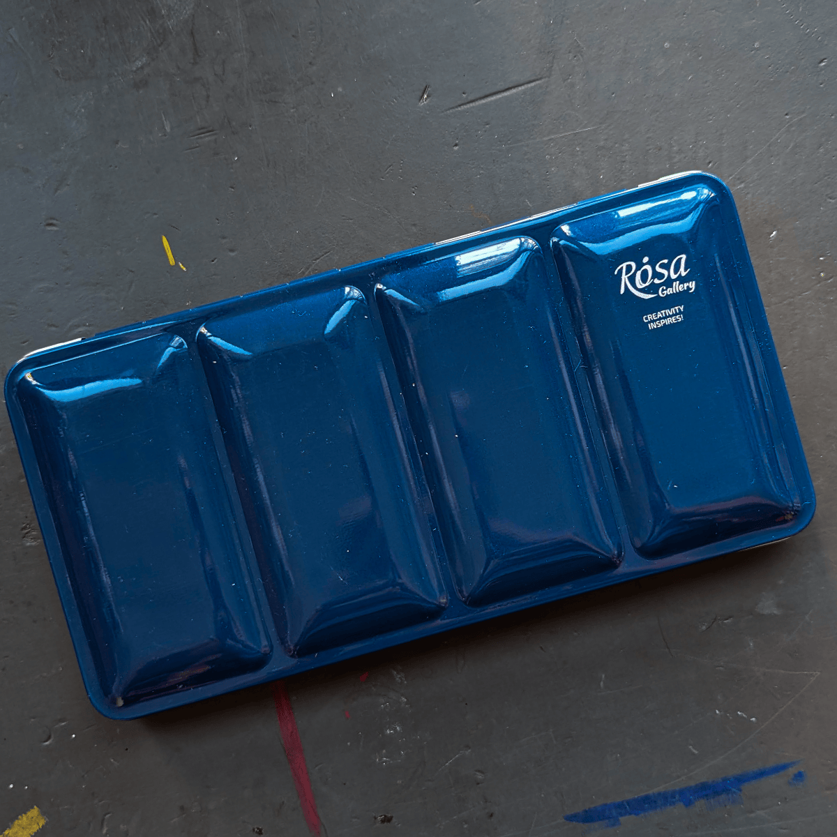 ROSA Fine Art Materials Palette - Metal Holds 35 / Indigo ROSA Gallery - Metal Watercolour Palettes