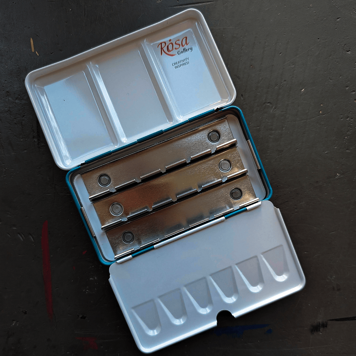 ROSA Fine Art Materials Palette - Metal ROSA Gallery - Metal Watercolour Palettes