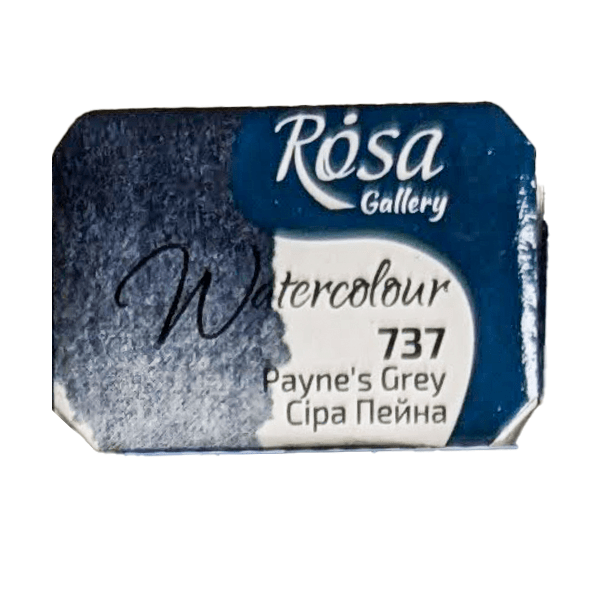 ROSA Fine Art Materials Watercolour Pan Payne's Grey ROSA Gallery - Watercolours - Individual Half Pans