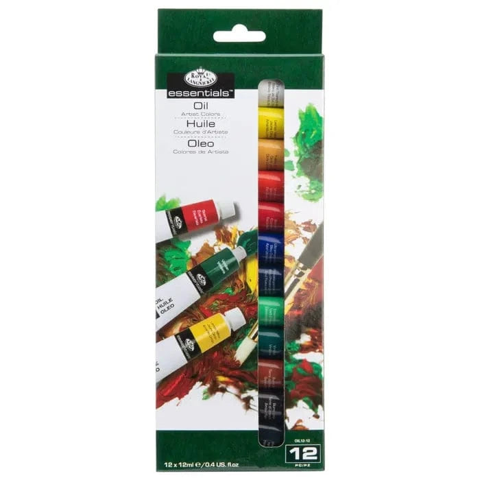 Royal & Langnickel Oil Colour Set Royal & Langnickel - Oil Paint Set - 12 x 12mL Tubes