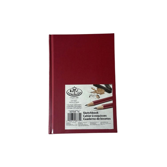 Royal & Langnickel Sketchbook - Hardcover RED Royal & Langnickel - Fashion Colour Sketchbooks - 5.5x8.5"