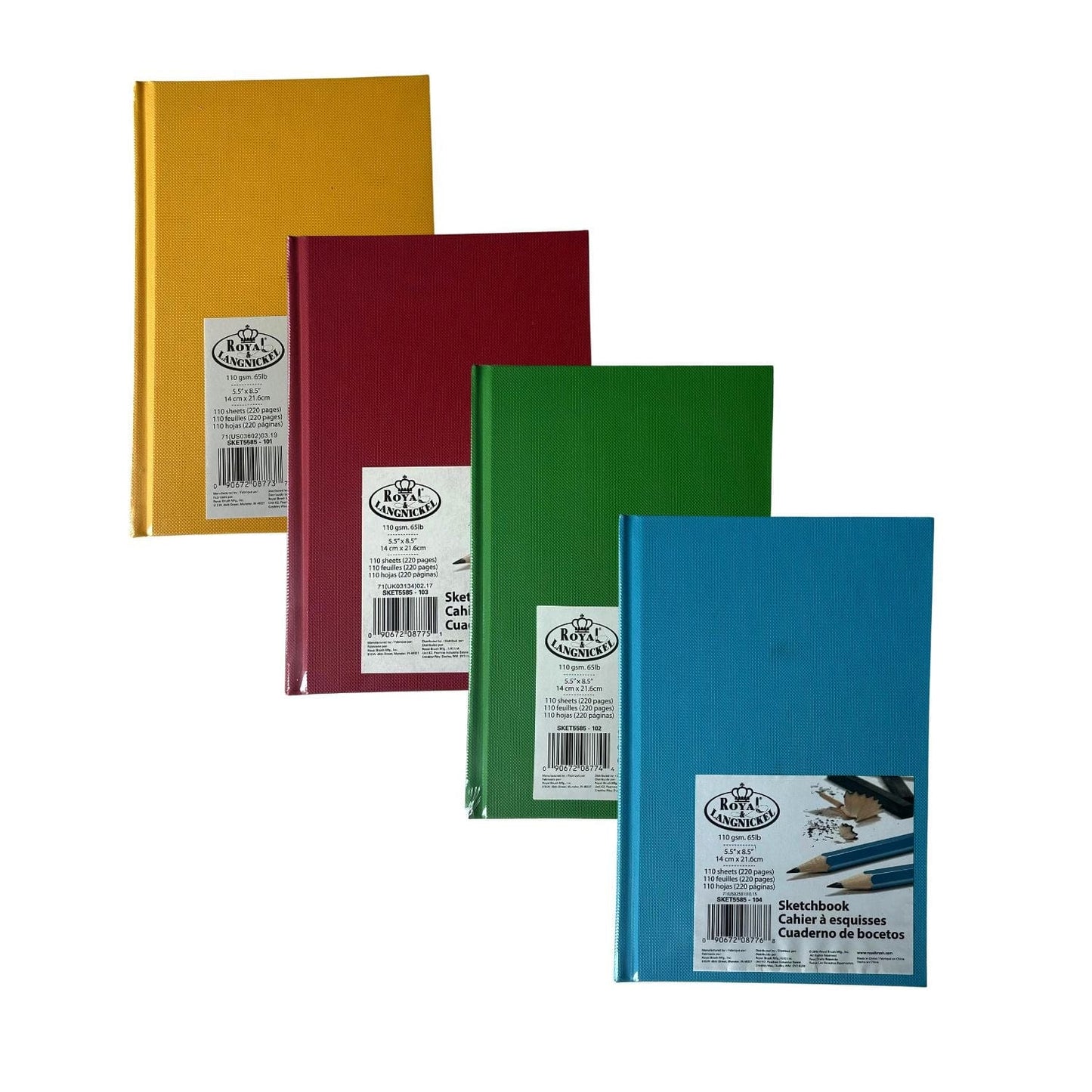 Royal & Langnickel Sketchbook - Hardcover Royal & Langnickel - Fashion Colour Sketchbooks - 5.5x8.5"