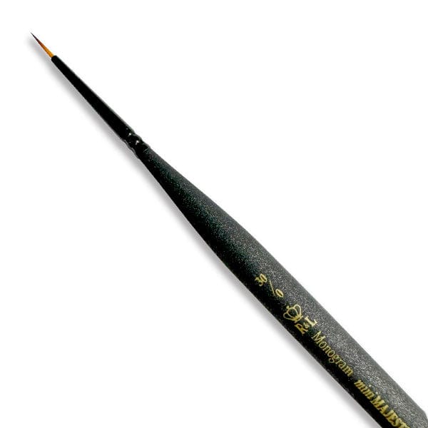 Royal & Langnickel Specialty Brush Royal & Langnickel - Mini Majestic - Monogram Brush - Size 30/0 - Item #R4200M-30/0