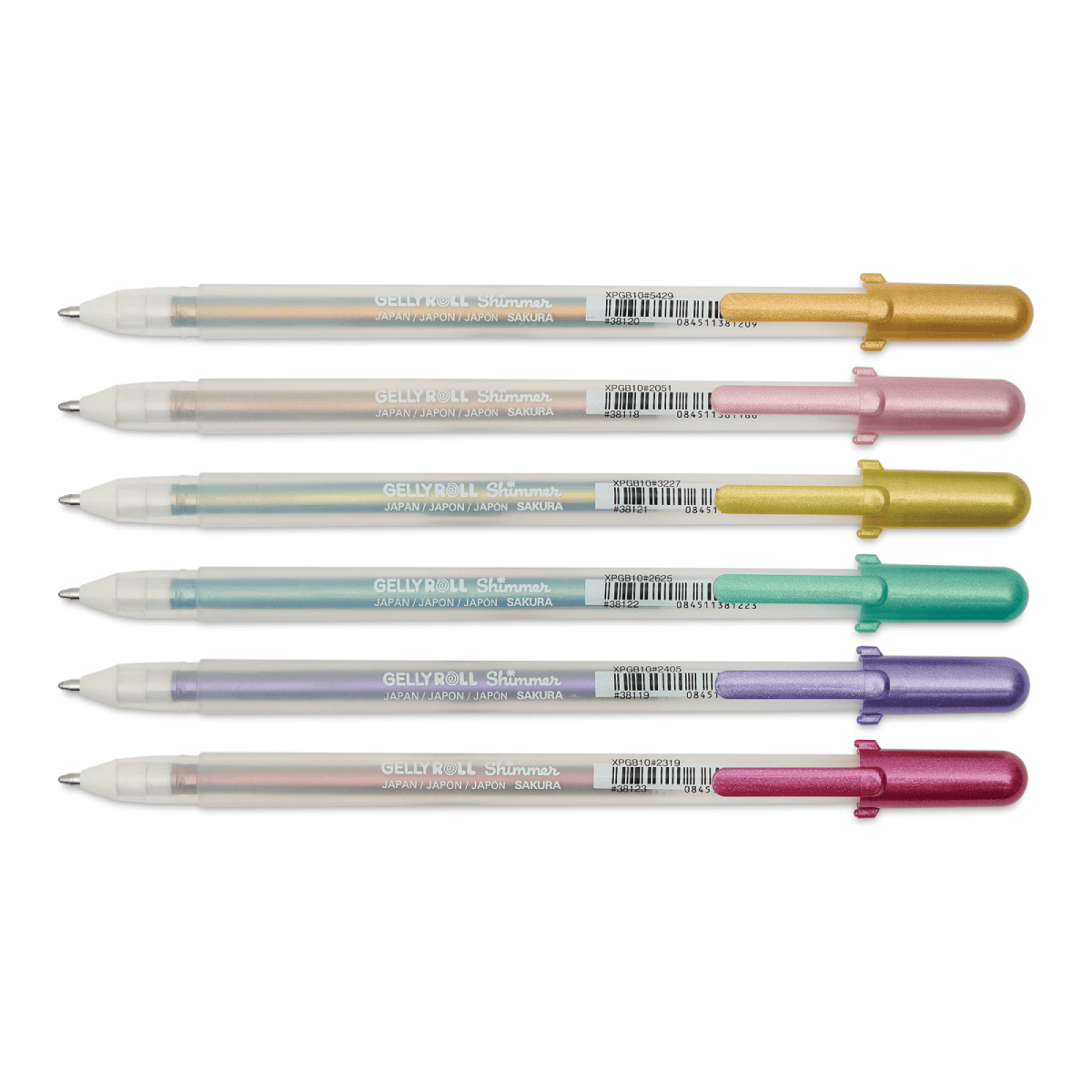 Sakura Ballpoint Pen Sakura - Gelly Roll Shimmer - Colour-Shifting Pens - Individual Colours