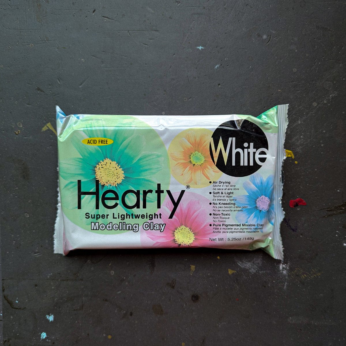 Sandtastik Air-Dry Clay Padico - Hearty - Super Lightweight Modeling Clay - 149g Bag