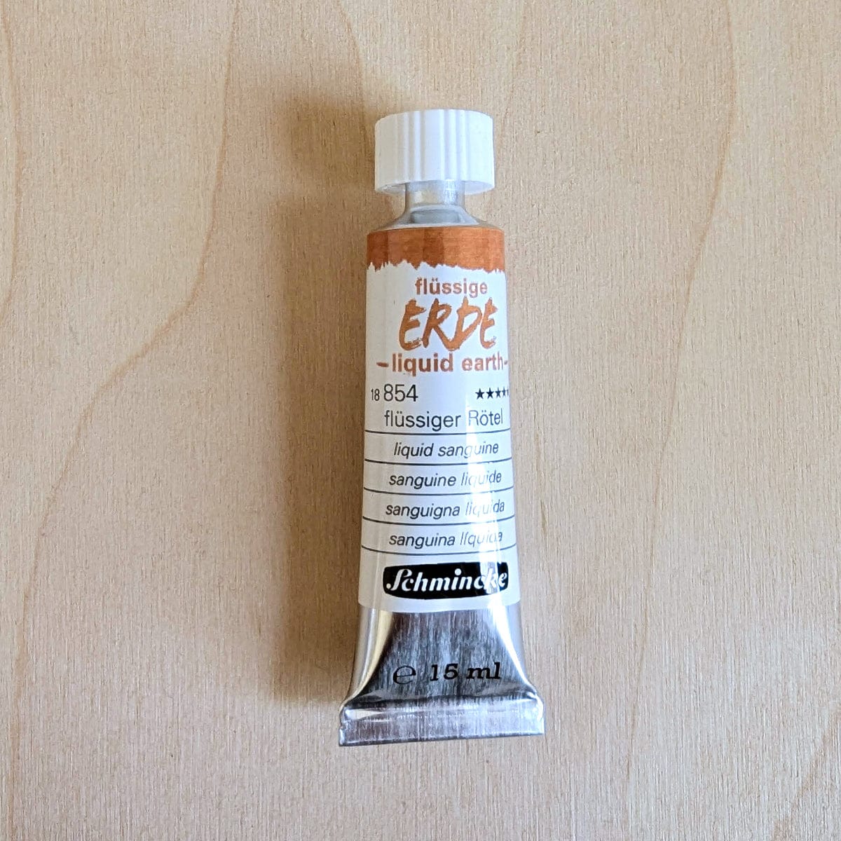 Schmincke Liquid Charcoal Liquid Sanguine Schmincke - Liquid Earth - 15mL Tubes