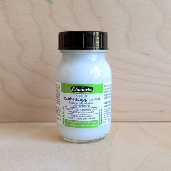 Schmincke Masking Fluid Schmincke - Rubbelkrepp - Liquid Frisket - 100mL Bottle