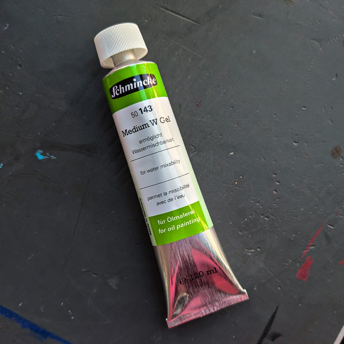 Schmincke Oil Colour Medium Schmincke - Oil Medium - Water Mixability Gel - 120mL Tube