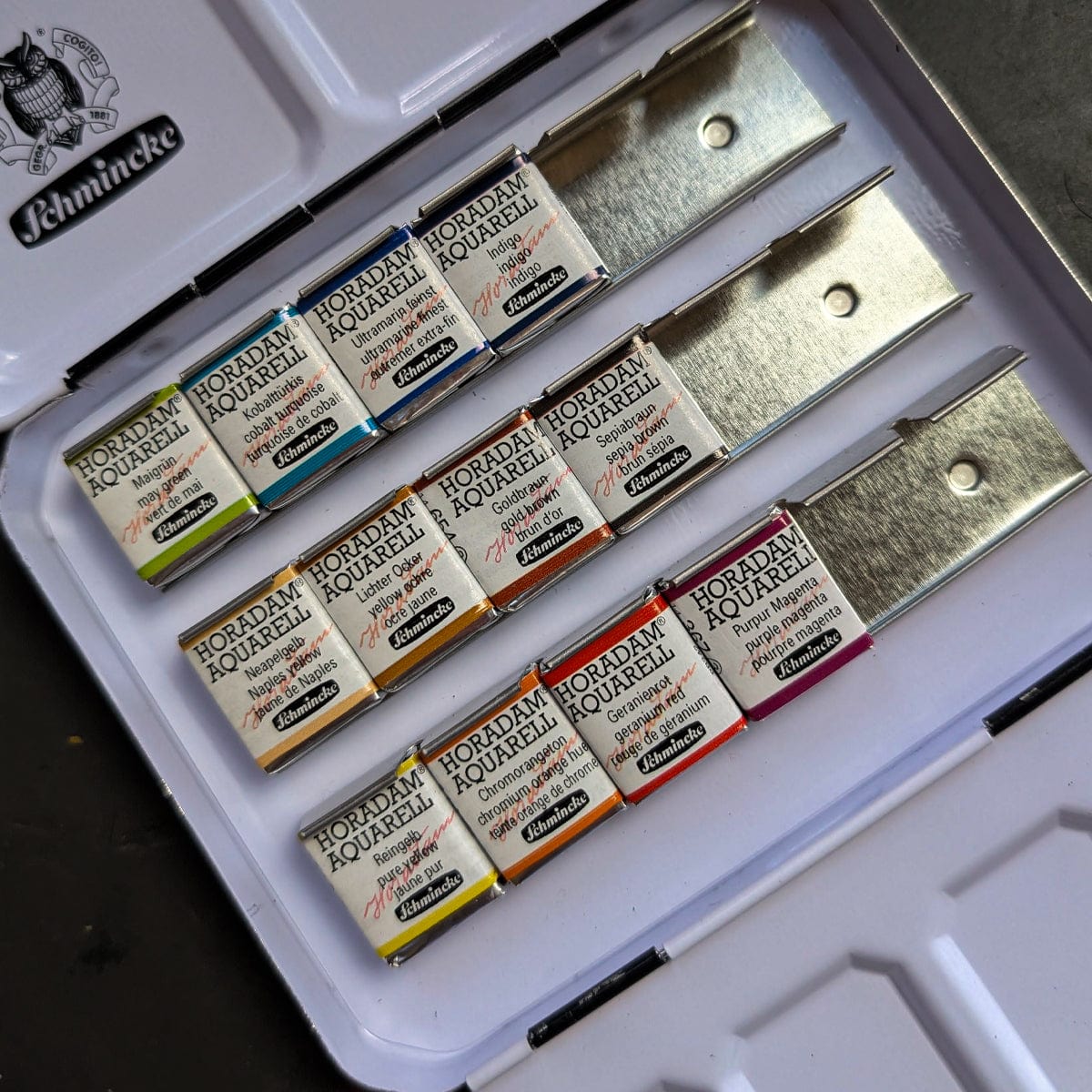 Schmincke Watercolour Set Schmincke - Horadam Aquarelle Felix Scheinberger Ltd Edition - Set of 12 Colours