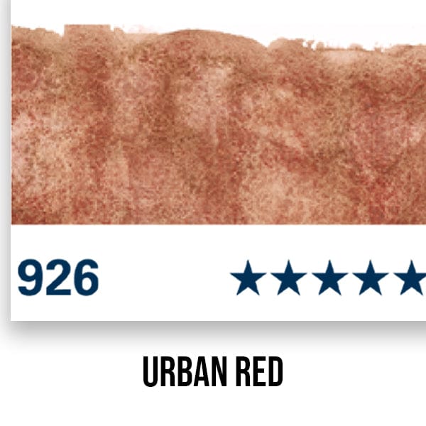Schmincke Watercolour Set Urban Red - 926 Schmincke - Horadam Aquarell - Super Granulation Watercolours - 15mL Tubes