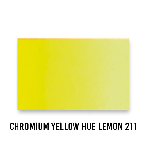 Schmincke Watercolour Tube Chromium Yellow Hue Lemon - 211 Schmincke - Horadam Aquarell - Artists' Watercolours - 15mL Tubes - Series 2