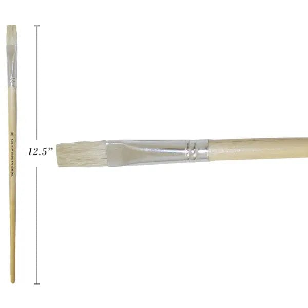 Selectum Bristle Brush Flat 8 Selectum - Hog Bristle Brushes