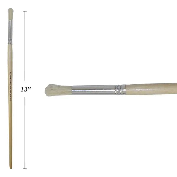 Selectum Bristle Brush Round 6 Selectum - Hog Bristle Brushes