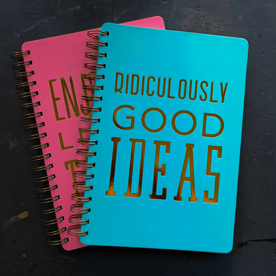 Selectum Notebook - Ruled Selectum - Slogan Notebooks - 7.5x10"