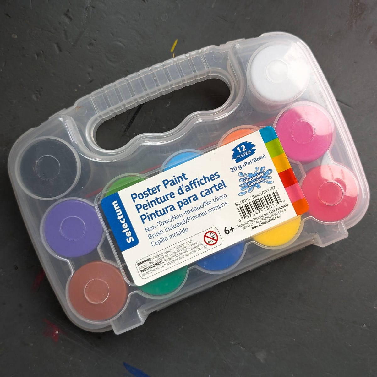 Selectum Poster Paint Selectum - Poster Paint - Set of 12 Colours