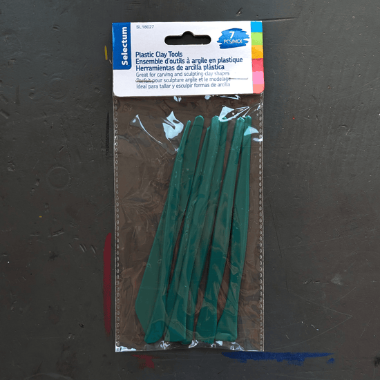 Selectum Sculpting Tool Set Selectum - Plastic Clay Tools - 7 Pieces