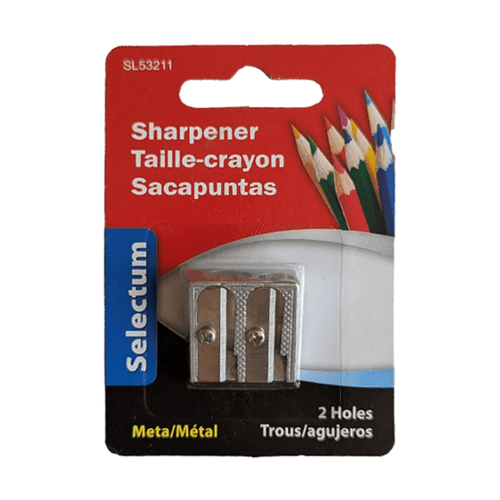 Selectum Sharpener Selectum - Metal Sharpener - 2 Hole