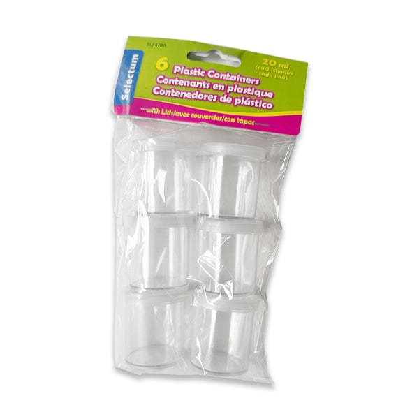 Selectum - Plastic Containers - 6 Pack