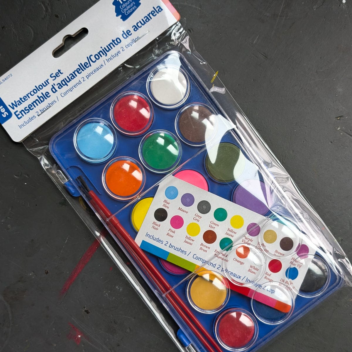 Selectum Watercolour Set Selectum - Watercolour Set - 18 Colours