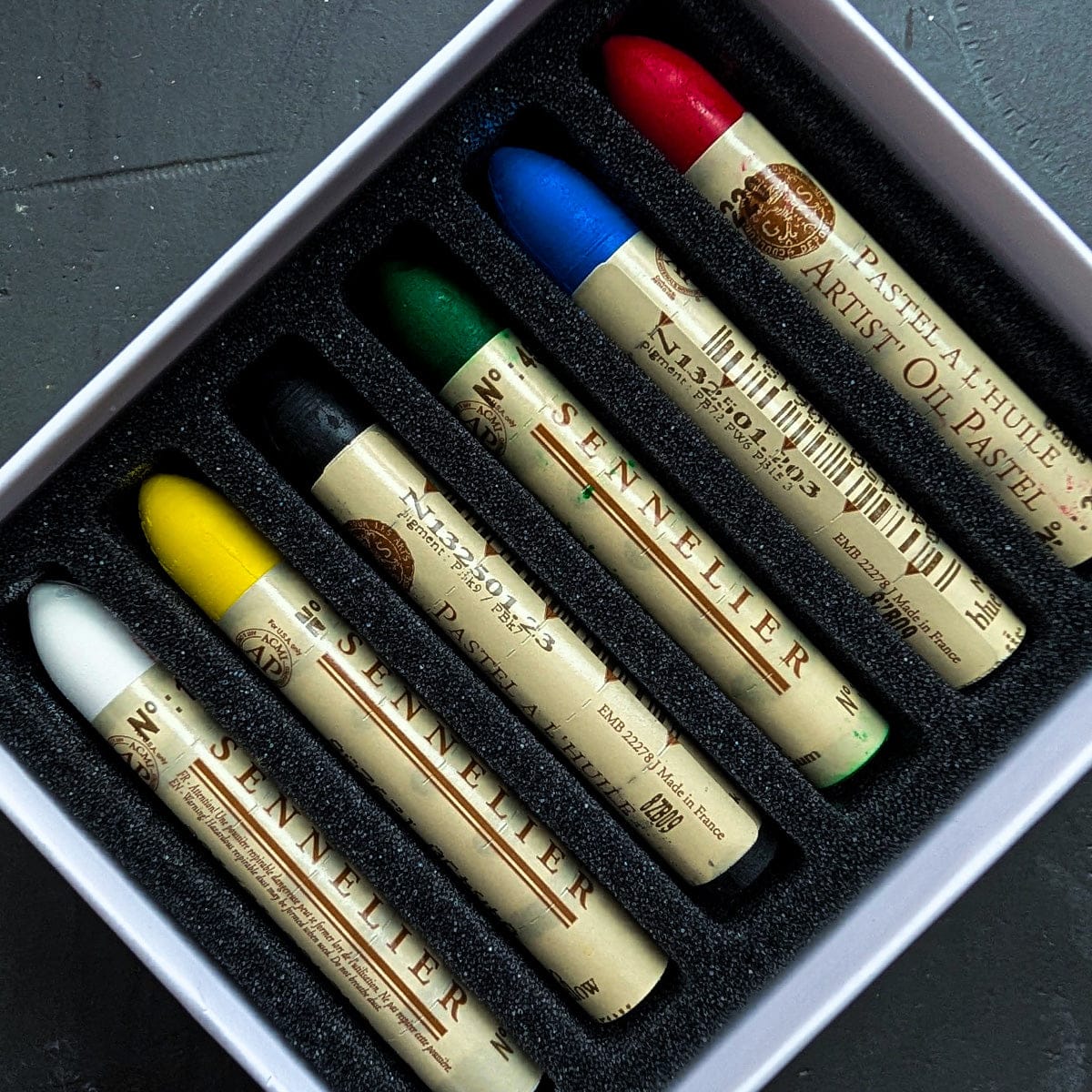 Sennelier Oil Pastel Set Sennelier - Oil Pastels - 6 Discovery Colour Set