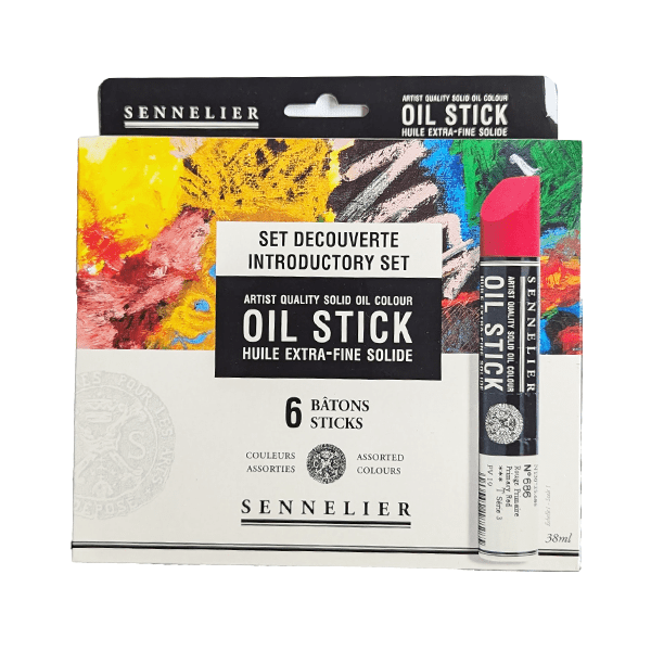 Sennelier Pigment Stick Set Sennelier - Oil Sticks - Introductory Set - 6 Colours