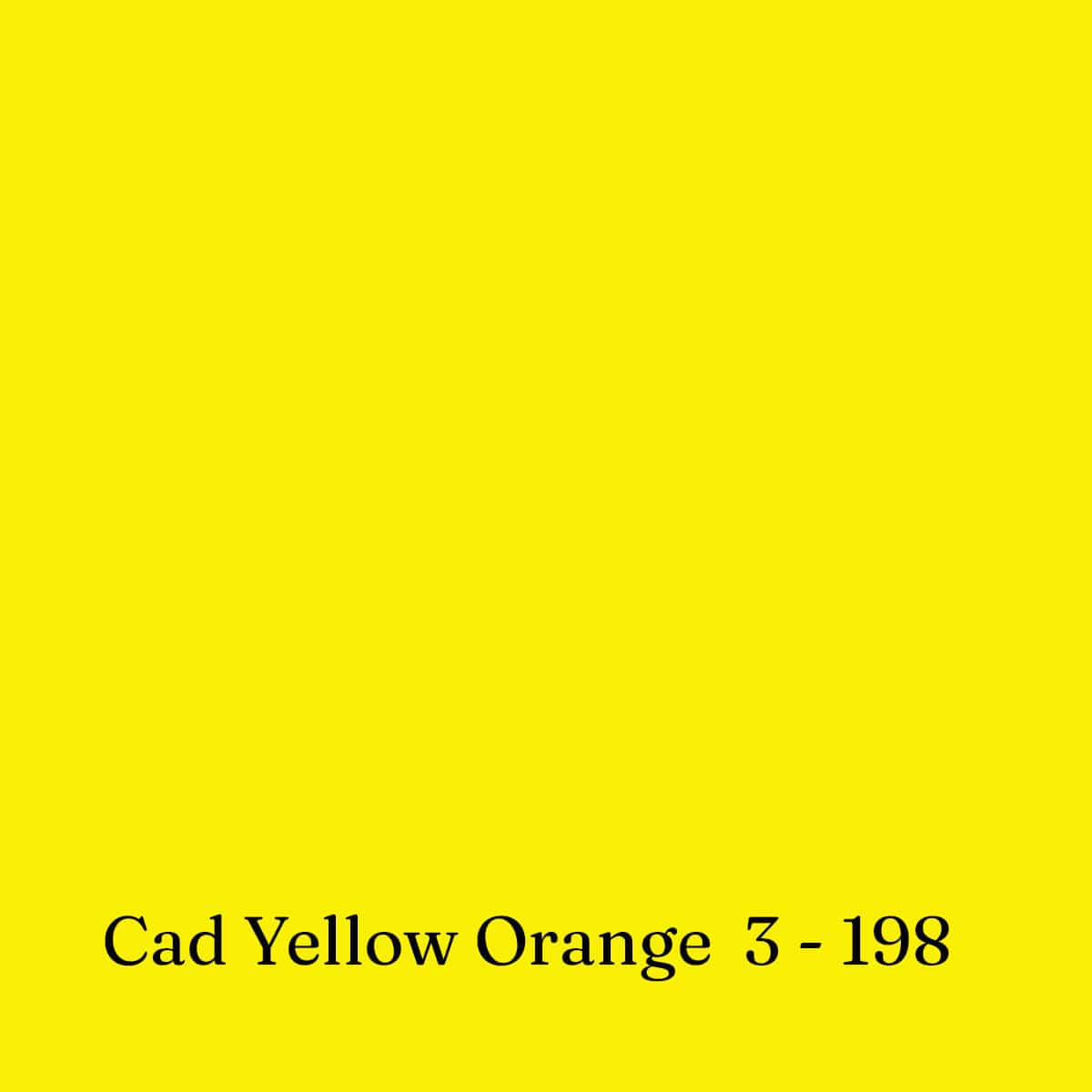 Sennelier Soft Pastel Cadmium Yellow Orange 3 - 198 Sennelier - Extra Soft Pastels - Open Stock