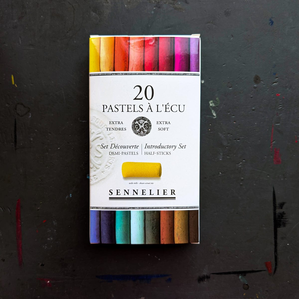 Sennelier Soft Pastel Set Sennelier - Extra Soft Pastels - Introductory Set - 20 Half Sticks