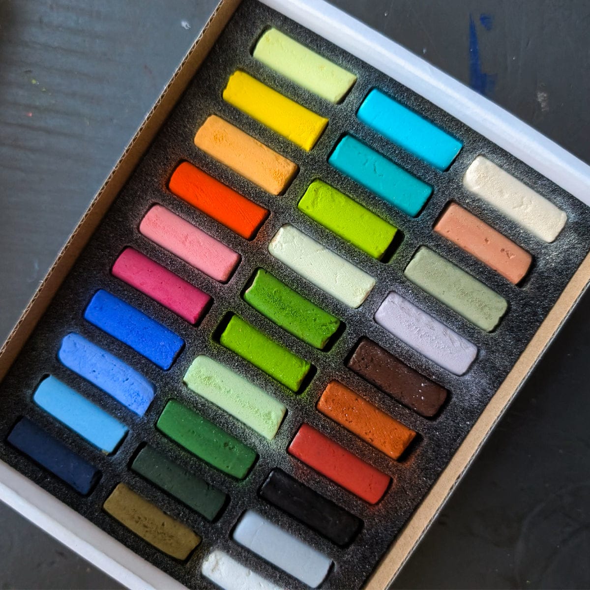 Sennelier Soft Pastel Set Sennelier - Extra Soft Pastels - Landscape Set - 30 Half Sticks